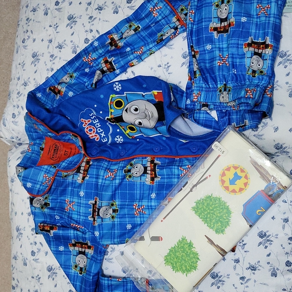 Thomas the Train Pajama with Stickers